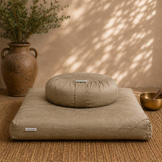 Meditation Cushion Set - Olive
